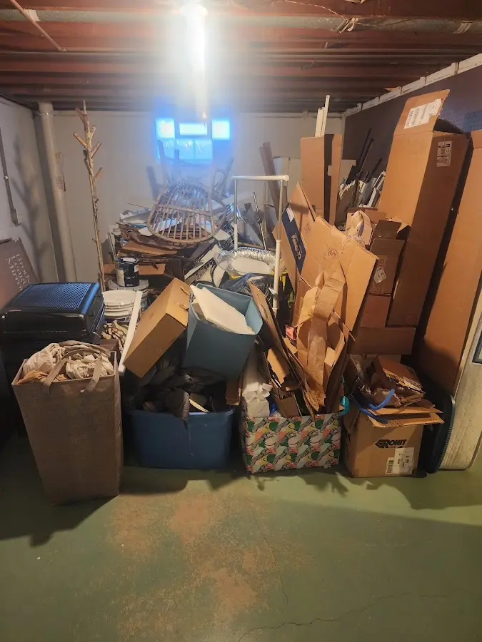 Roll-off dumpster container at job site for Construction Dumpster Rental in Florence